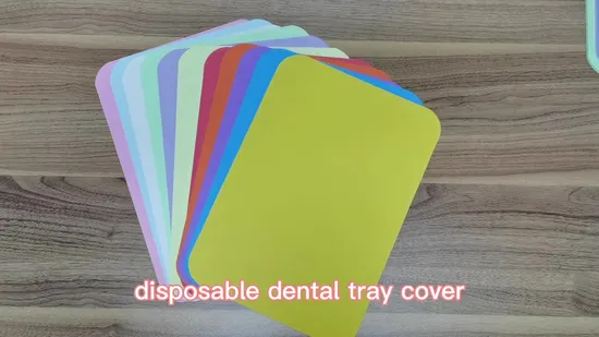 Одноразовый красочный чехол на подголовник для стоматологических расходных материалов для стоматологии